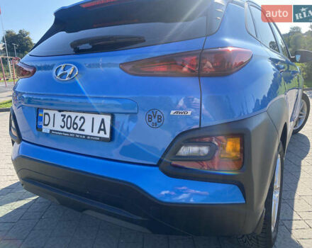 Синій Хендай Kona, об'ємом двигуна 2 л та пробігом 48 тис. км за 14800 $, фото 12 на Automoto.ua