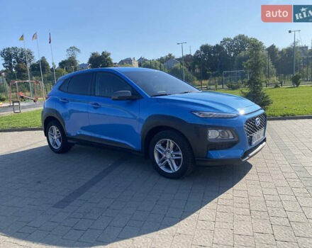 Синій Хендай Kona, об'ємом двигуна 2 л та пробігом 48 тис. км за 14800 $, фото 27 на Automoto.ua