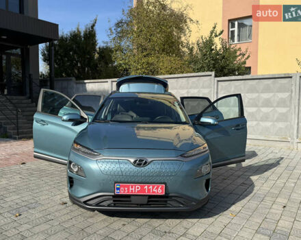 Синий Хендай Kona, объемом двигателя 0 л и пробегом 89 тыс. км за 16999 $, фото 26 на Automoto.ua