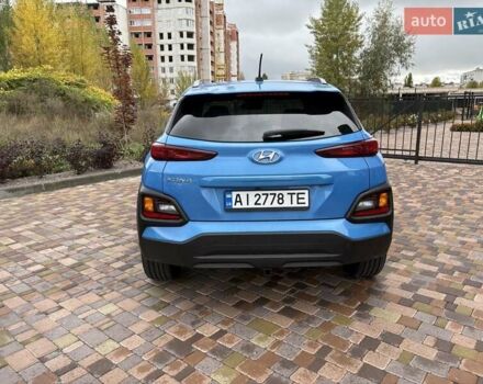 Синий Хендай Kona, объемом двигателя 2 л и пробегом 67 тыс. км за 14400 $, фото 6 на Automoto.ua