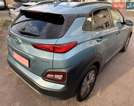 Синий Хендай Kona, объемом двигателя 0 л и пробегом 79 тыс. км за 17500 $, фото 2 на Automoto.ua