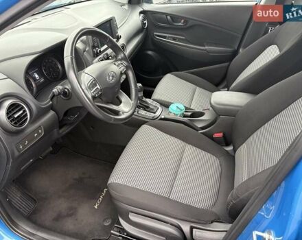 Синий Хендай Kona, объемом двигателя 2 л и пробегом 67 тыс. км за 14400 $, фото 11 на Automoto.ua