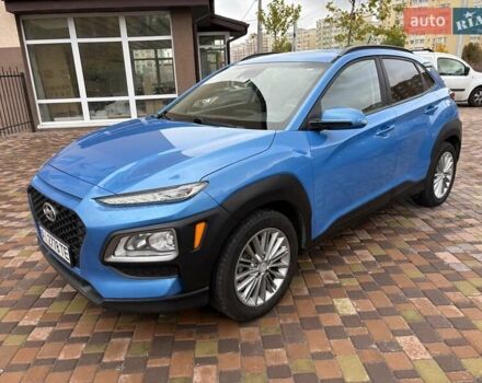 Синий Хендай Kona, объемом двигателя 2 л и пробегом 67 тыс. км за 14400 $, фото 7 на Automoto.ua