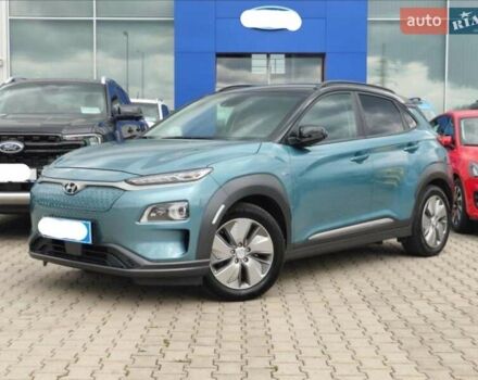 Синий Хендай Kona, объемом двигателя 0 л и пробегом 122 тыс. км за 16500 $, фото 7 на Automoto.ua