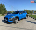 Синий Хендай Kona, объемом двигателя 2 л и пробегом 48 тыс. км за 15350 $, фото 1 на Automoto.ua