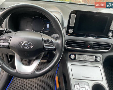 Синий Хендай Kona, объемом двигателя 0 л и пробегом 214 тыс. км за 15990 $, фото 13 на Automoto.ua
