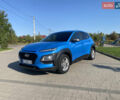 Синий Хендай Kona, объемом двигателя 2 л и пробегом 48 тыс. км за 15350 $, фото 1 на Automoto.ua