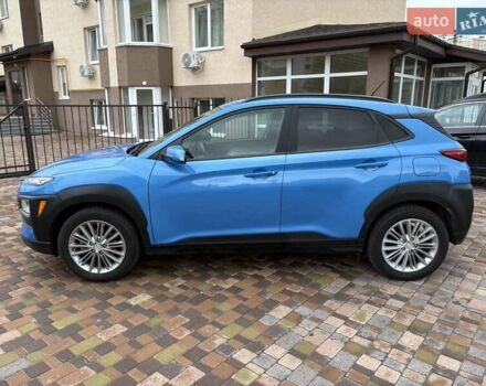 Синий Хендай Kona, объемом двигателя 2 л и пробегом 67 тыс. км за 14400 $, фото 9 на Automoto.ua