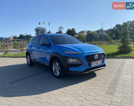 Синій Хендай Kona, об'ємом двигуна 2 л та пробігом 48 тис. км за 14800 $, фото 1 на Automoto.ua