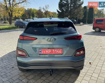 Синий Хендай Kona, объемом двигателя 0 л и пробегом 89 тыс. км за 16999 $, фото 6 на Automoto.ua