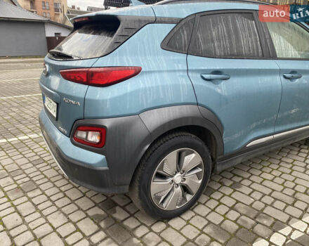 Синий Хендай Kona, объемом двигателя 0 л и пробегом 214 тыс. км за 15990 $, фото 5 на Automoto.ua