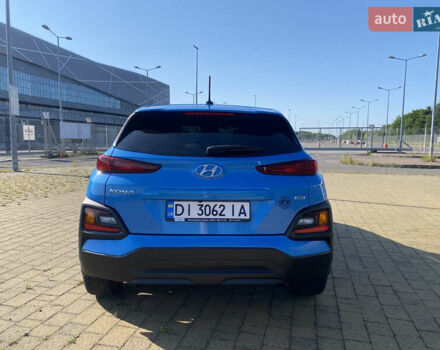 Синий Хендай Kona, объемом двигателя 2 л и пробегом 48 тыс. км за 15350 $, фото 10 на Automoto.ua