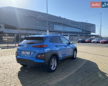 Синий Хендай Kona, объемом двигателя 2 л и пробегом 48 тыс. км за 15350 $, фото 9 на Automoto.ua