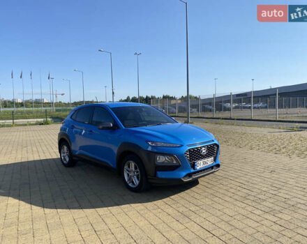 Синий Хендай Kona, объемом двигателя 2 л и пробегом 48 тыс. км за 15350 $, фото 6 на Automoto.ua