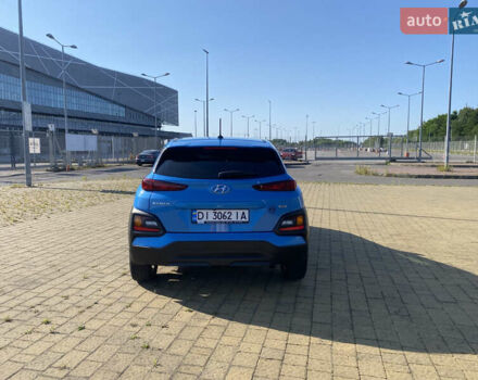 Синий Хендай Kona, объемом двигателя 2 л и пробегом 48 тыс. км за 15350 $, фото 11 на Automoto.ua