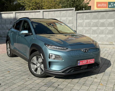 Синий Хендай Kona, объемом двигателя 0 л и пробегом 89 тыс. км за 16999 $, фото 60 на Automoto.ua