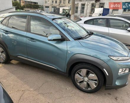 Синий Хендай Kona, объемом двигателя 0 л и пробегом 79 тыс. км за 17500 $, фото 1 на Automoto.ua