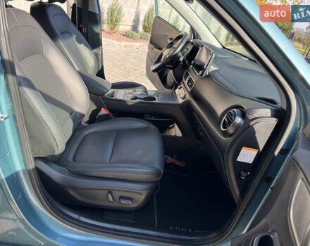 Синий Хендай Kona, объемом двигателя 0 л и пробегом 89 тыс. км за 16999 $, фото 23 на Automoto.ua