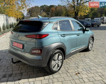 Синий Хендай Kona, объемом двигателя 0 л и пробегом 89 тыс. км за 16999 $, фото 5 на Automoto.ua