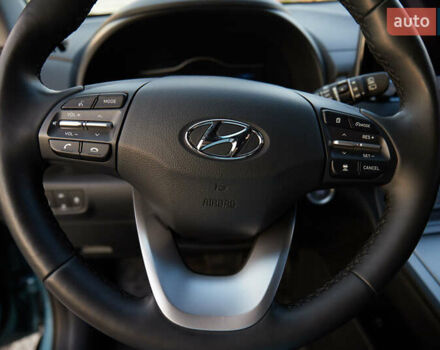 Синий Хендай Kona, объемом двигателя 0 л и пробегом 19 тыс. км за 34500 $, фото 21 на Automoto.ua