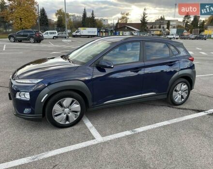 Синий Хендай Kona, объемом двигателя 0 л и пробегом 114 тыс. км за 17950 $, фото 18 на Automoto.ua