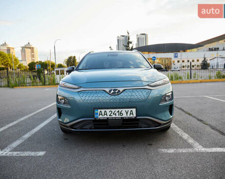 Синий Хендай Kona, объемом двигателя 0 л и пробегом 19 тыс. км за 34500 $, фото 10 на Automoto.ua
