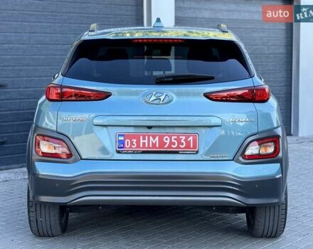 Синий Хендай Kona, объемом двигателя 0 л и пробегом 85 тыс. км за 17900 $, фото 17 на Automoto.ua