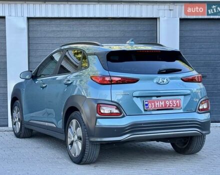 Синий Хендай Kona, объемом двигателя 0 л и пробегом 85 тыс. км за 17900 $, фото 16 на Automoto.ua