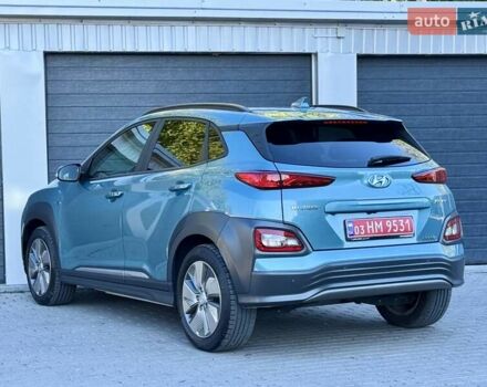 Синий Хендай Kona, объемом двигателя 0 л и пробегом 85 тыс. км за 17900 $, фото 15 на Automoto.ua
