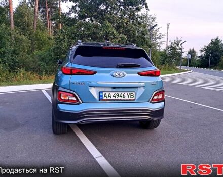 Синій Хендай Kona, об'ємом двигуна 0 л та пробігом 39 тис. км за 19700 $, фото 4 на Automoto.ua
