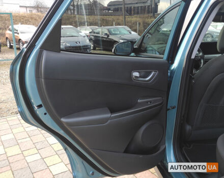 Синій Хендай Kona, об'ємом двигуна 64 л та пробігом 37 тис. км за 19900 $, фото 12 на Automoto.ua