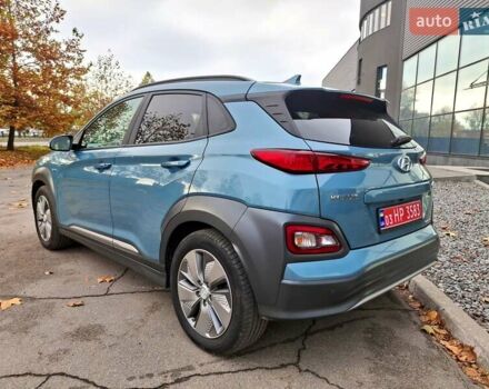 Синий Хендай Kona, объемом двигателя 0 л и пробегом 105 тыс. км за 18600 $, фото 10 на Automoto.ua