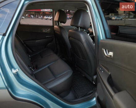 Синий Хендай Kona, объемом двигателя 0 л и пробегом 19 тыс. км за 34500 $, фото 27 на Automoto.ua