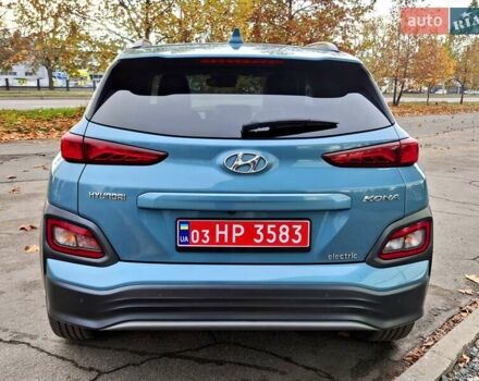 Синий Хендай Kona, объемом двигателя 0 л и пробегом 105 тыс. км за 18600 $, фото 9 на Automoto.ua