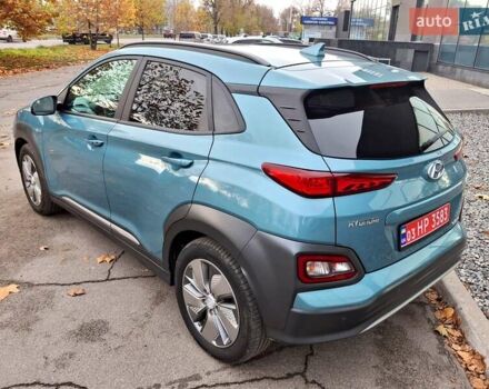 Синий Хендай Kona, объемом двигателя 0 л и пробегом 105 тыс. км за 18600 $, фото 11 на Automoto.ua