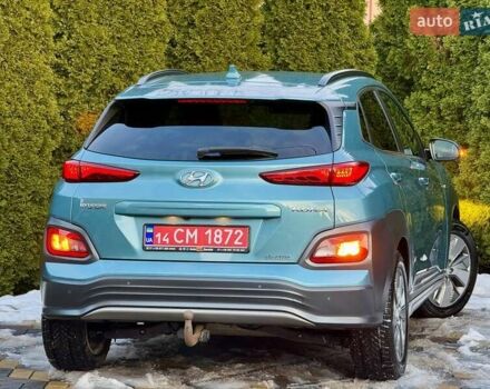 Синий Хендай Kona, объемом двигателя 0 л и пробегом 105 тыс. км за 17200 $, фото 7 на Automoto.ua