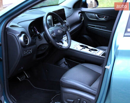 Синий Хендай Kona, объемом двигателя 0 л и пробегом 51 тыс. км за 19300 $, фото 11 на Automoto.ua