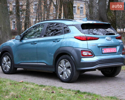 Синий Хендай Kona, объемом двигателя 0 л и пробегом 51 тыс. км за 19300 $, фото 9 на Automoto.ua