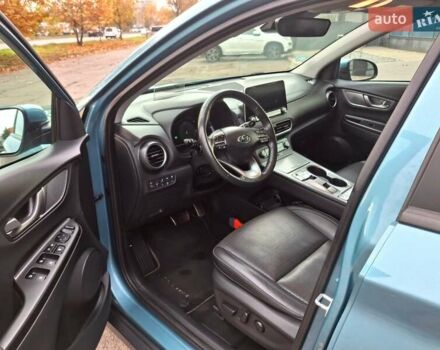 Синий Хендай Kona, объемом двигателя 0 л и пробегом 105 тыс. км за 18600 $, фото 15 на Automoto.ua
