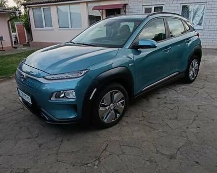 Синий Хендай Kona, объемом двигателя 0 л и пробегом 67 тыс. км за 14800 $, фото 12 на Automoto.ua