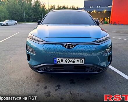 Синій Хендай Kona, об'ємом двигуна 0 л та пробігом 39 тис. км за 19700 $, фото 2 на Automoto.ua