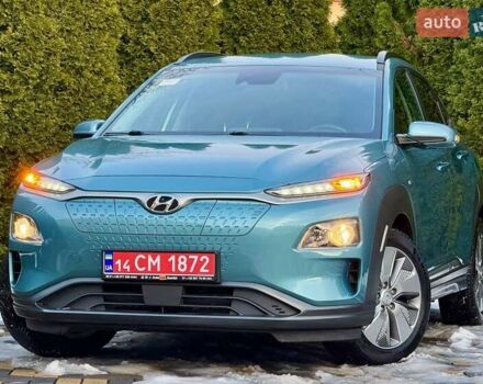 Синий Хендай Kona, объемом двигателя 0 л и пробегом 105 тыс. км за 17200 $, фото 3 на Automoto.ua
