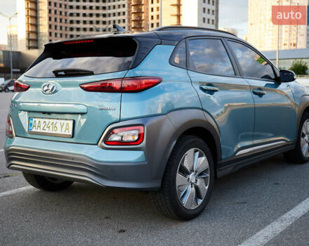 Синий Хендай Kona, объемом двигателя 0 л и пробегом 19 тыс. км за 34500 $, фото 5 на Automoto.ua