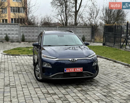 Синий Хендай Kona, объемом двигателя 0 л и пробегом 130 тыс. км за 16399 $, фото 56 на Automoto.ua