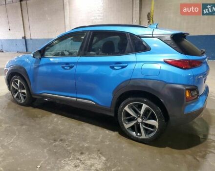 Синий Хендай Kona, объемом двигателя 0 л и пробегом 83 тыс. км за 2600 $, фото 1 на Automoto.ua