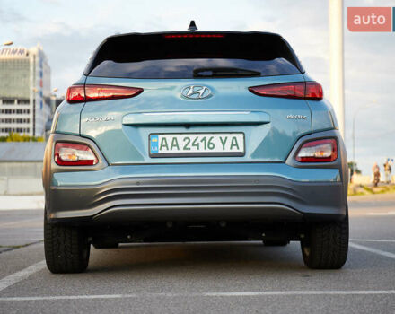 Синий Хендай Kona, объемом двигателя 0 л и пробегом 19 тыс. км за 34500 $, фото 6 на Automoto.ua