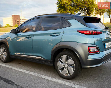 Синий Хендай Kona, объемом двигателя 0 л и пробегом 19 тыс. км за 34500 $, фото 3 на Automoto.ua