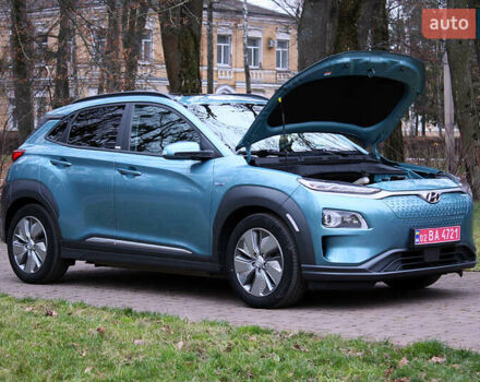 Синий Хендай Kona, объемом двигателя 0 л и пробегом 51 тыс. км за 19300 $, фото 45 на Automoto.ua
