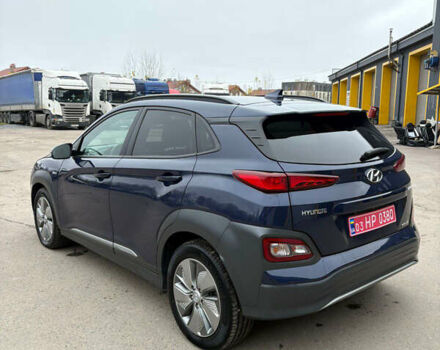 Синий Хендай Kona, объемом двигателя 0 л и пробегом 123 тыс. км за 15599 $, фото 6 на Automoto.ua