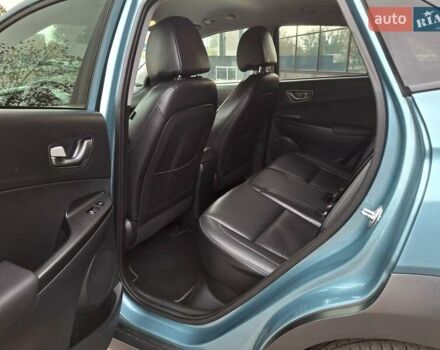 Синий Хендай Kona, объемом двигателя 0 л и пробегом 105 тыс. км за 18600 $, фото 22 на Automoto.ua